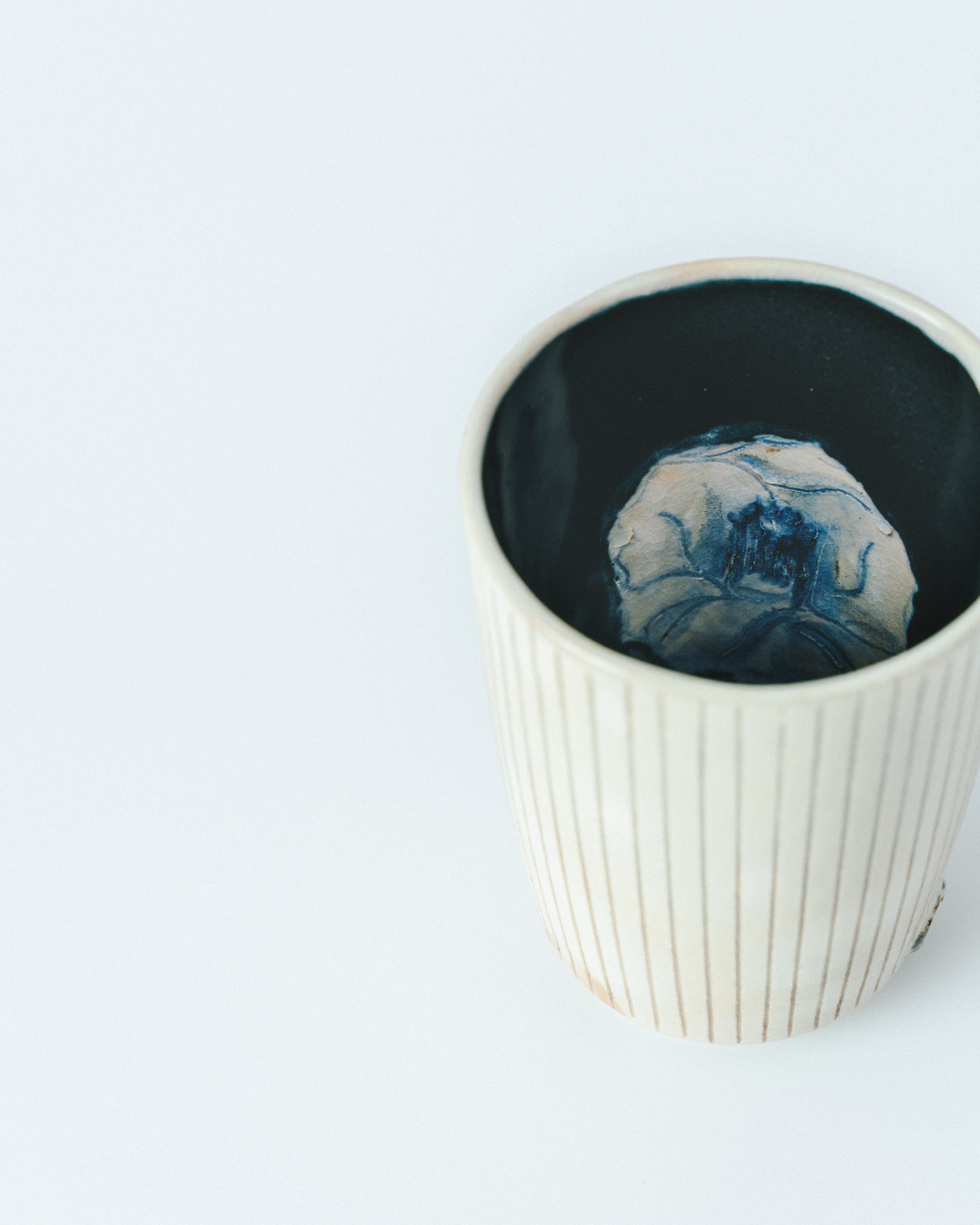 Glazed Camellia Yunomi