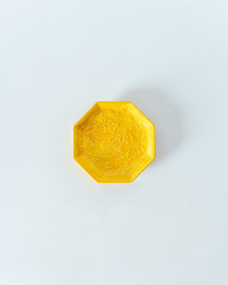 Yellow Kōchi Octagonal Plate