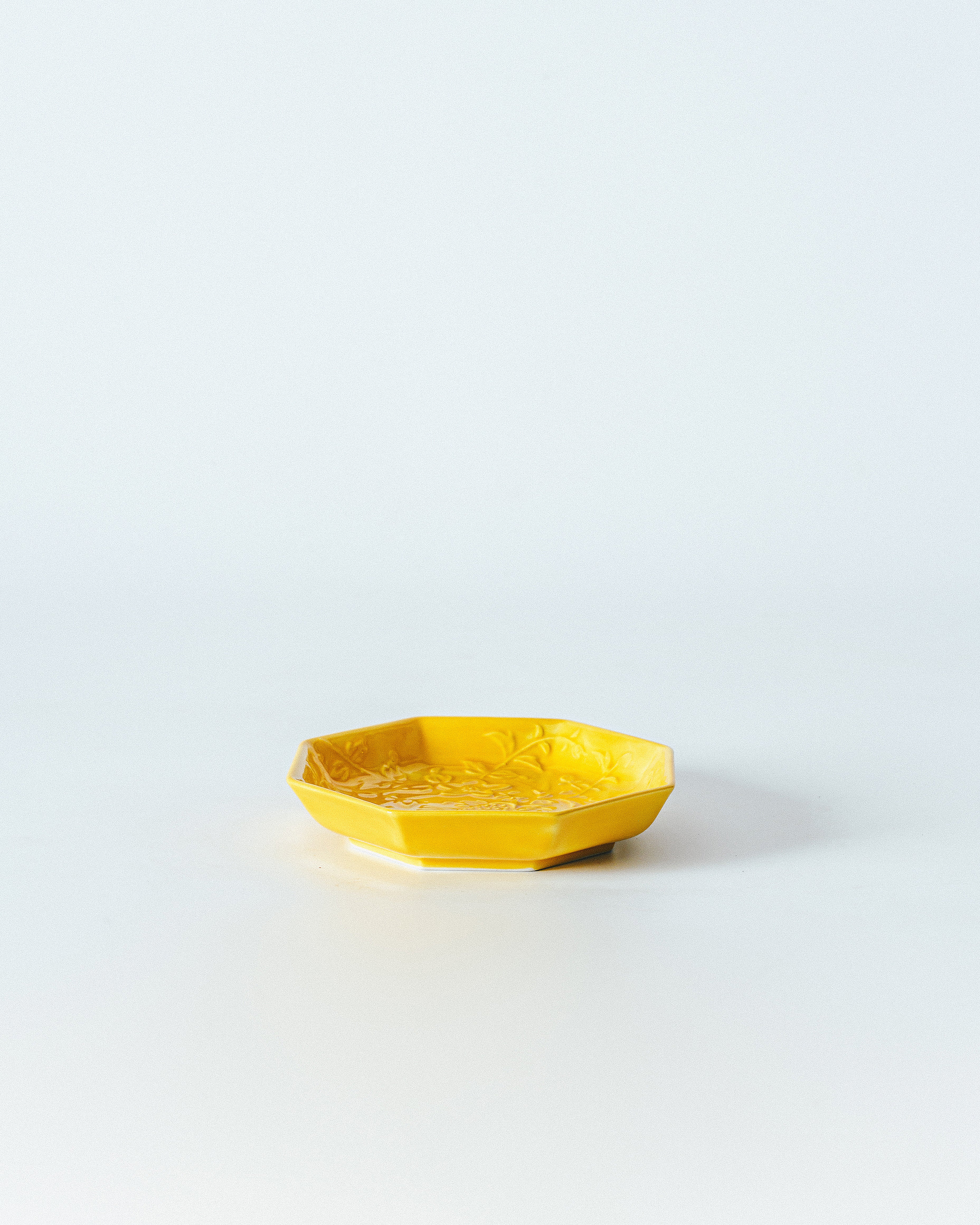 Yellow Kōchi Octagonal Plate